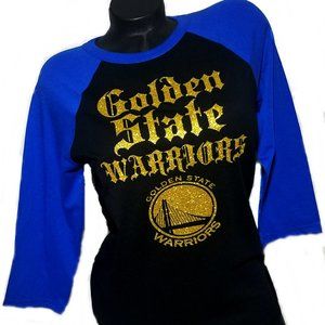 Golden State Warriors Baseball Tee. * Size ~ Small * New Without Tags *
